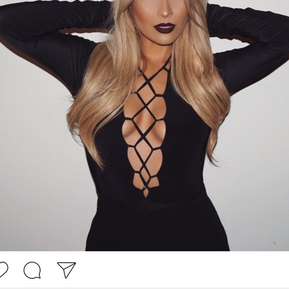 Black bodysuit