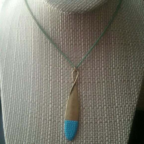 Teardrop Turquoise Necklace