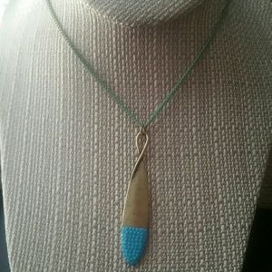 Teardrop Turquoise Necklace