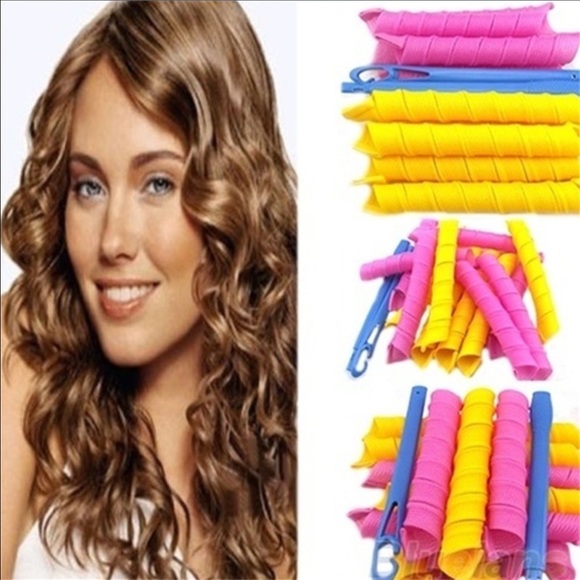 18 Piece Set Magic Ringlet Hair Curlers