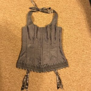 Fredericks of Hollywood Dream Lace Halter Corset