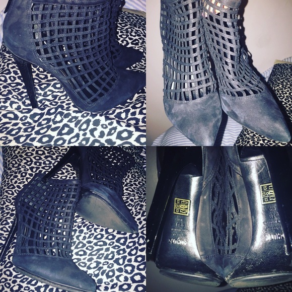 Caged Stiletto Booties - Picture 4 of 4