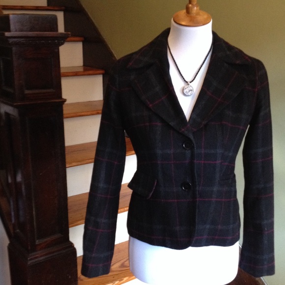 Talbots Jackets & Blazers - Talbots plaid blazer