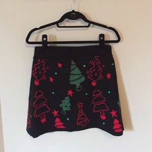 Christmas Sweater Skirt