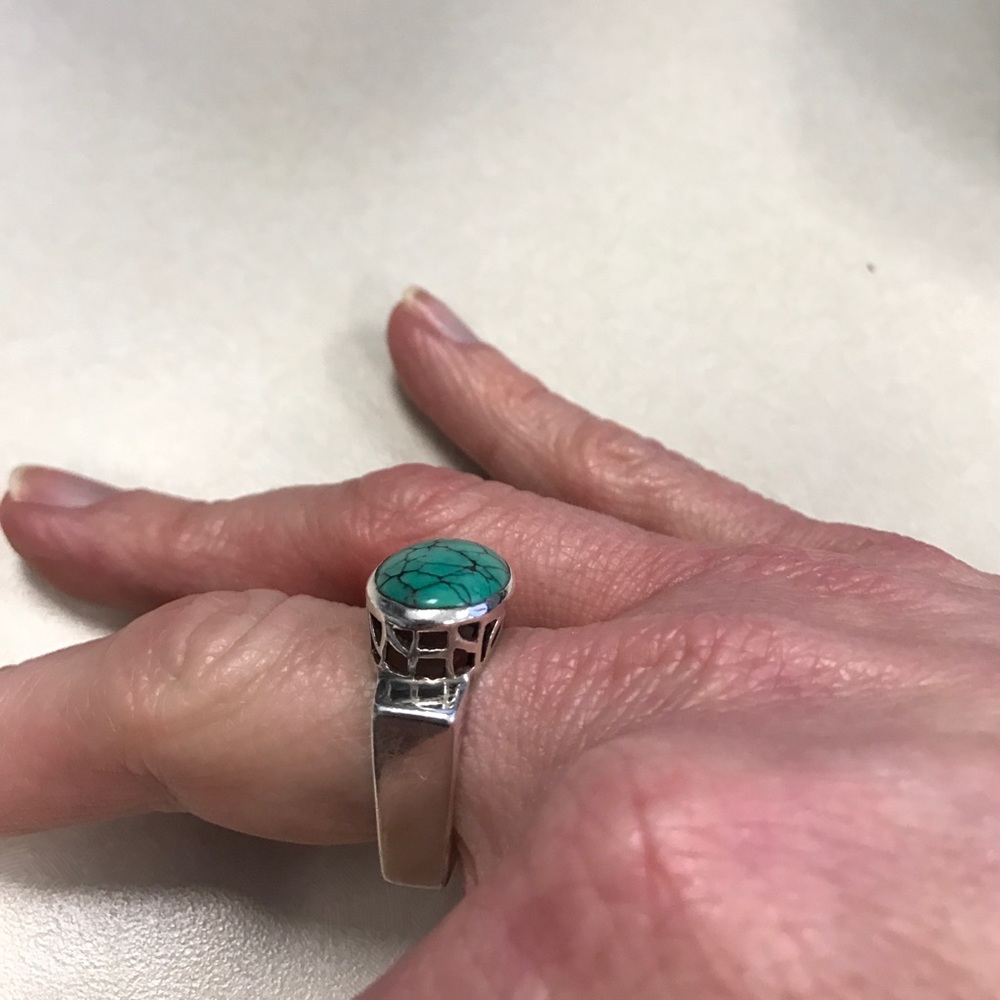 Silpada turquoise ring
