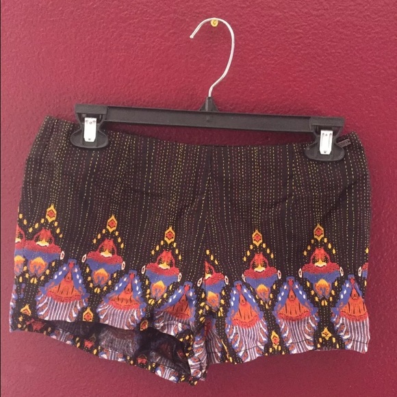 SOLD Obey high waisted tribal print shorts
