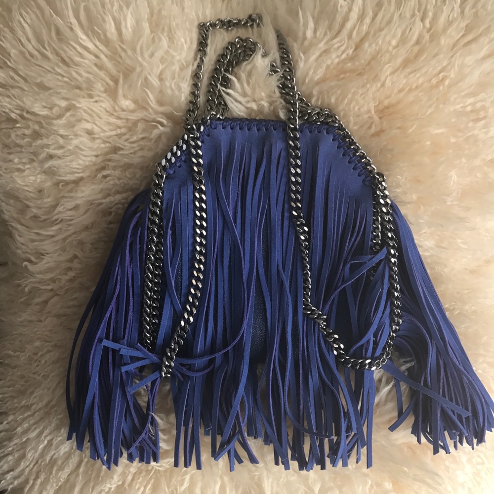 🚫⛔️SOLD⛔️Stella McCartney Falabella fringed tote - Picture 3 of 7
