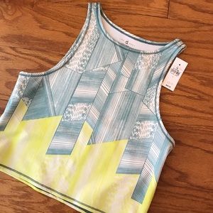 NWT Cropped Workout Top