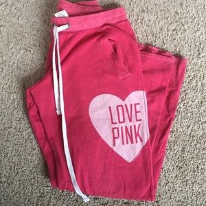 VICTORIAS SECRET BOYFRIEND FIT SWEATPANTS