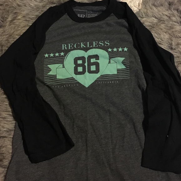 Young and Reckless half sleeve women's T shirt! Xs