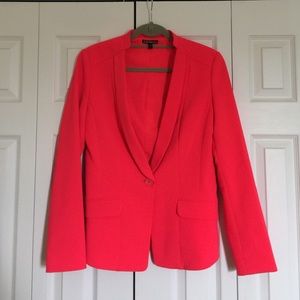 Worn once Express neon pink blazer