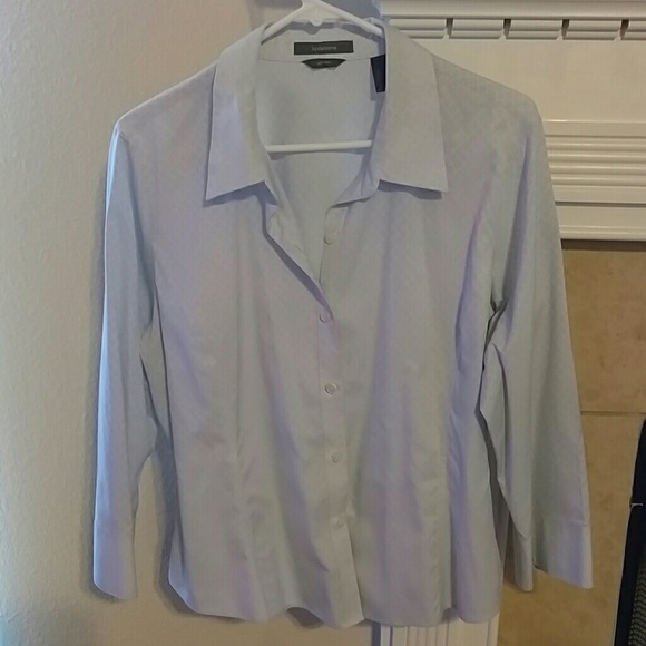 3/4 sleeve non-iron button-up by Liz Claiborne