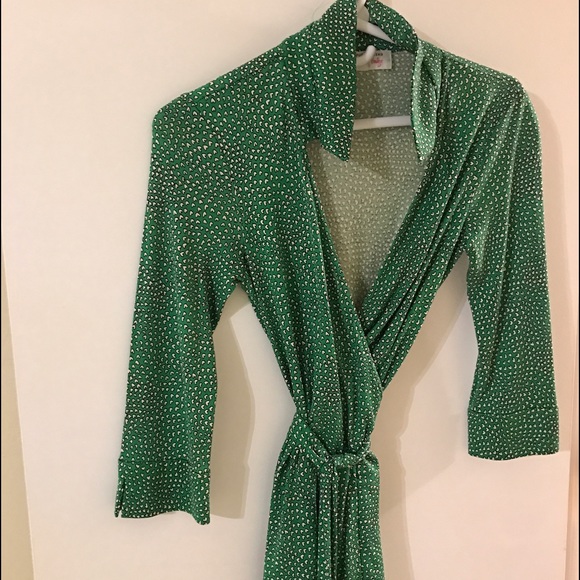 Dian Von Furstenburg Vintage Wrap Dress - Picture 1 of 4