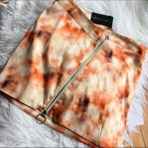 Whitney Eve Zipper Skirt