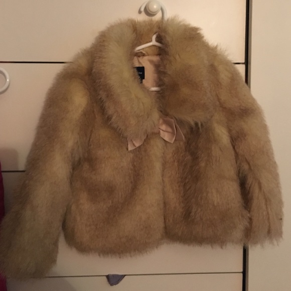 Baby GAP Faux fur jacket