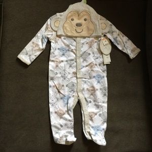 Adorable 🐒 Monkey bodysuit with hat!