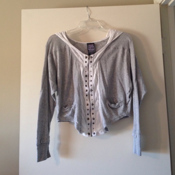 Free People Cropped Jacket