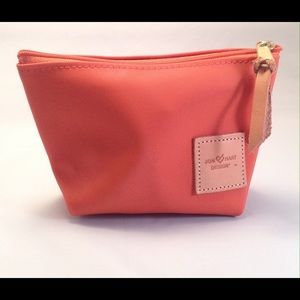 Jon Hart Burnt Orange Texas Longhorns Makeup Bag