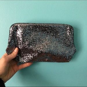 J. Crew sparkle clutch