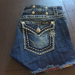 Size 27 Miss Me shorts