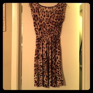 Leopard print dress