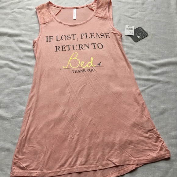 BRAND NEW If Lost Please Return to Bed Sleep Tee - Picture 3 of 4