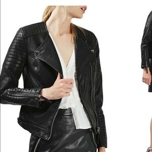 Top Shop Black leather jacket