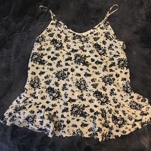 Floral tank top