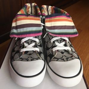 *LIKE NEW* Coach Hi-top Bonney Sneakers