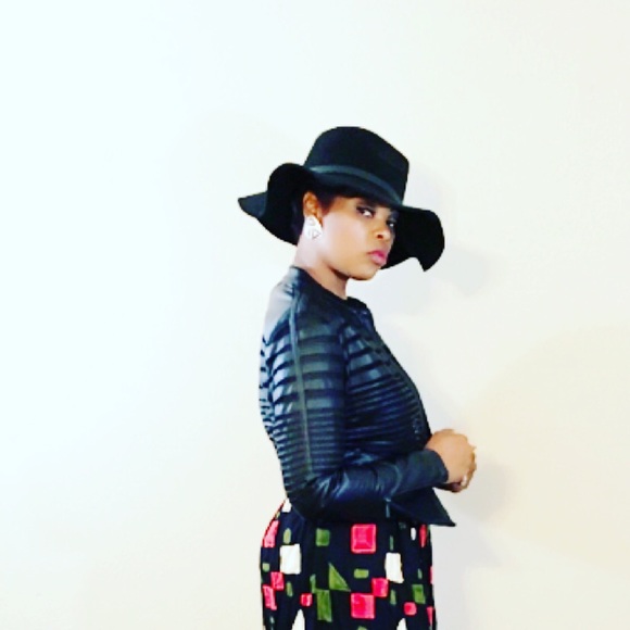 Body Central Jackets & Blazers - Vegan leather crop jacket 💗HOST PICK💗