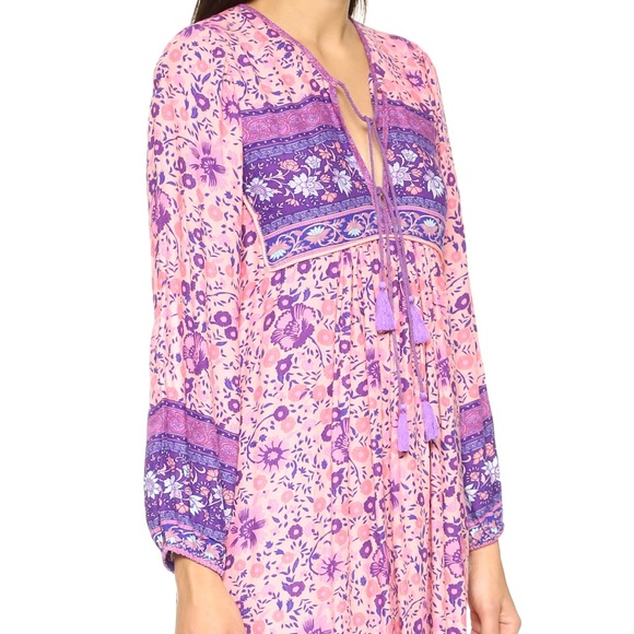 Spell Designs Folk Town Midi Dress