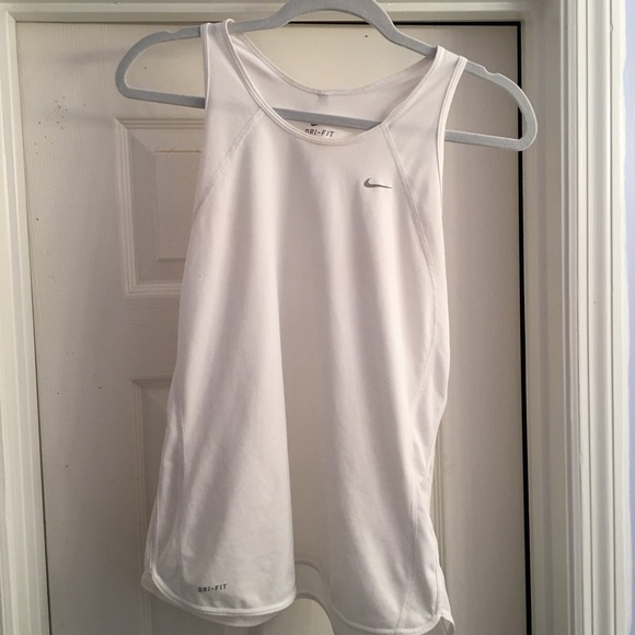 Nike Dri-Fit tank top- white