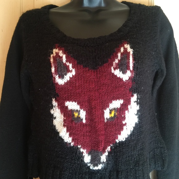 Forever 21 Fox Sweater - Picture 2 of 2