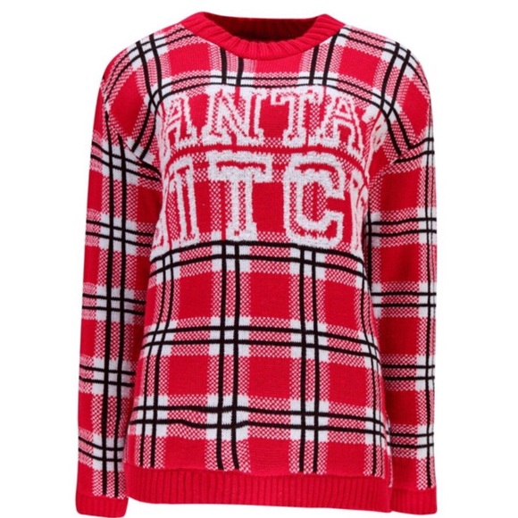 🌲 Santa’s Bitch UGLY CHRISTMAS SWEATER M/L NWT - Picture 4 of 4