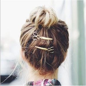 Scissor Bobby Pins