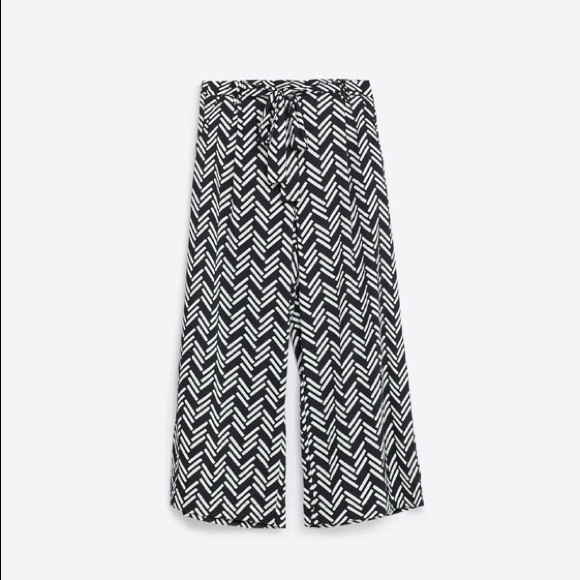 🌺Final Price🌺 Zara - Flowing Cropped Trousers - Picture 4 of 4