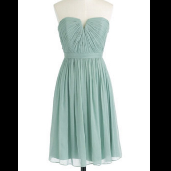 J Crew Nadia bridesmaid dress in dusty shale