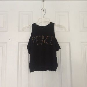 Peace crop top