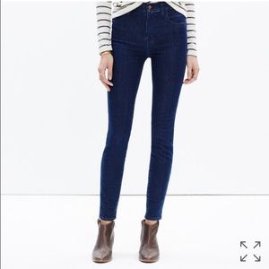 10" high-rise skinny jeans in Lydia wash