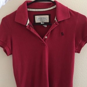 Original Abercrombie and Fitch Red Shirt
