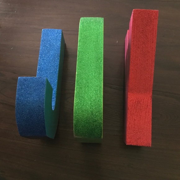 🎄JOY🎄CHRISTMAS 🎄Xmas Bling PHOTO SHOOTS PROP LETTERS 15inx9in - Picture 2 of 3