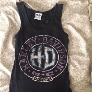 Harley Davidson tank