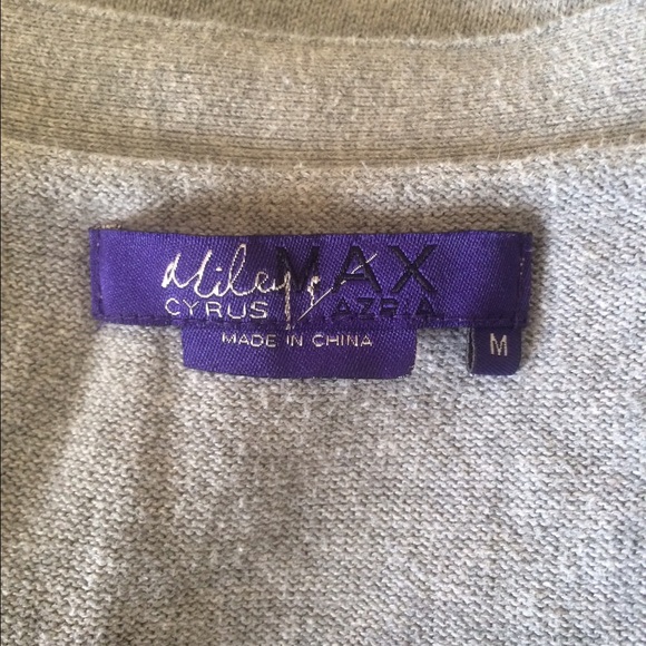 Gray Racerback Cardigan Vest - Picture 4 of 4