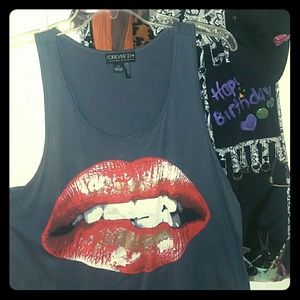 Luscious Lips Tank Top