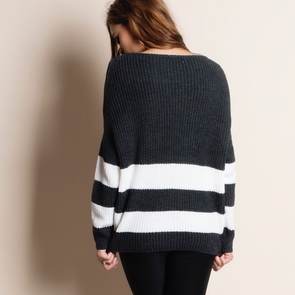 Two Striped Sweater - Picture 3 of 3