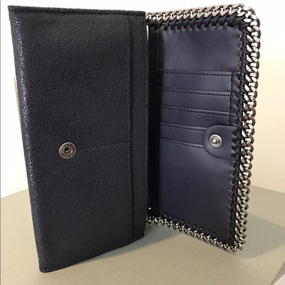 Stella McCartney Blue leather wallet