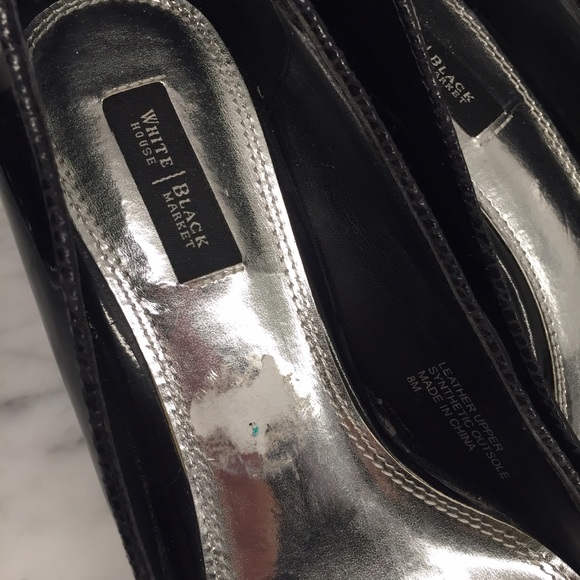 White House Black Market Open Toe Heels - Picture 4 of 4