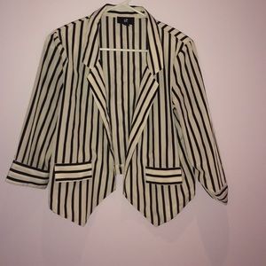 Black and White Blazer