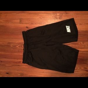 Nike sweatpant shorts