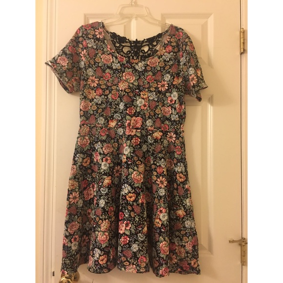 Forever 21+ Floral Skater Dress